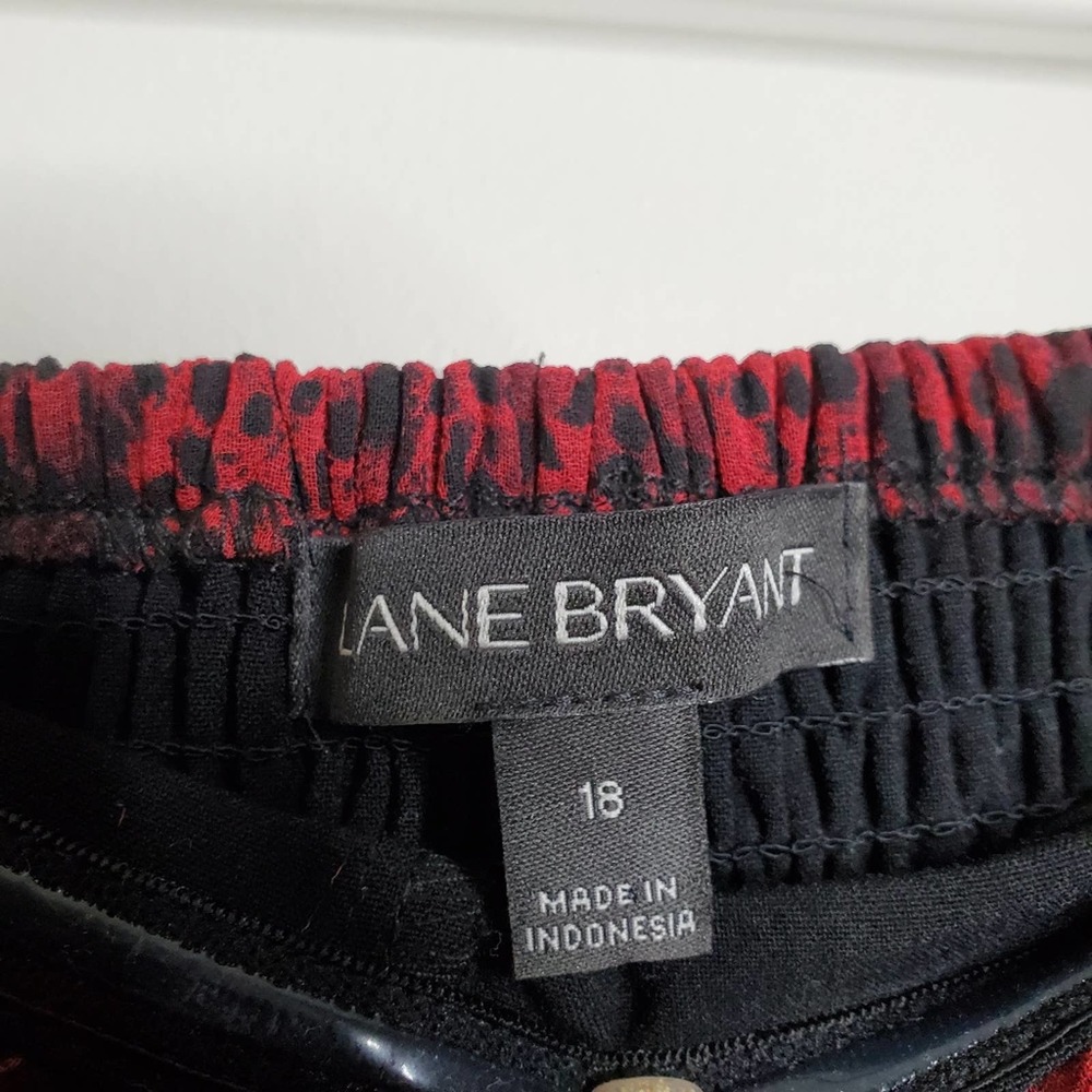 Lane Bryant Strapless‎ Animal Print Top | 18 - Picture 2 of 5